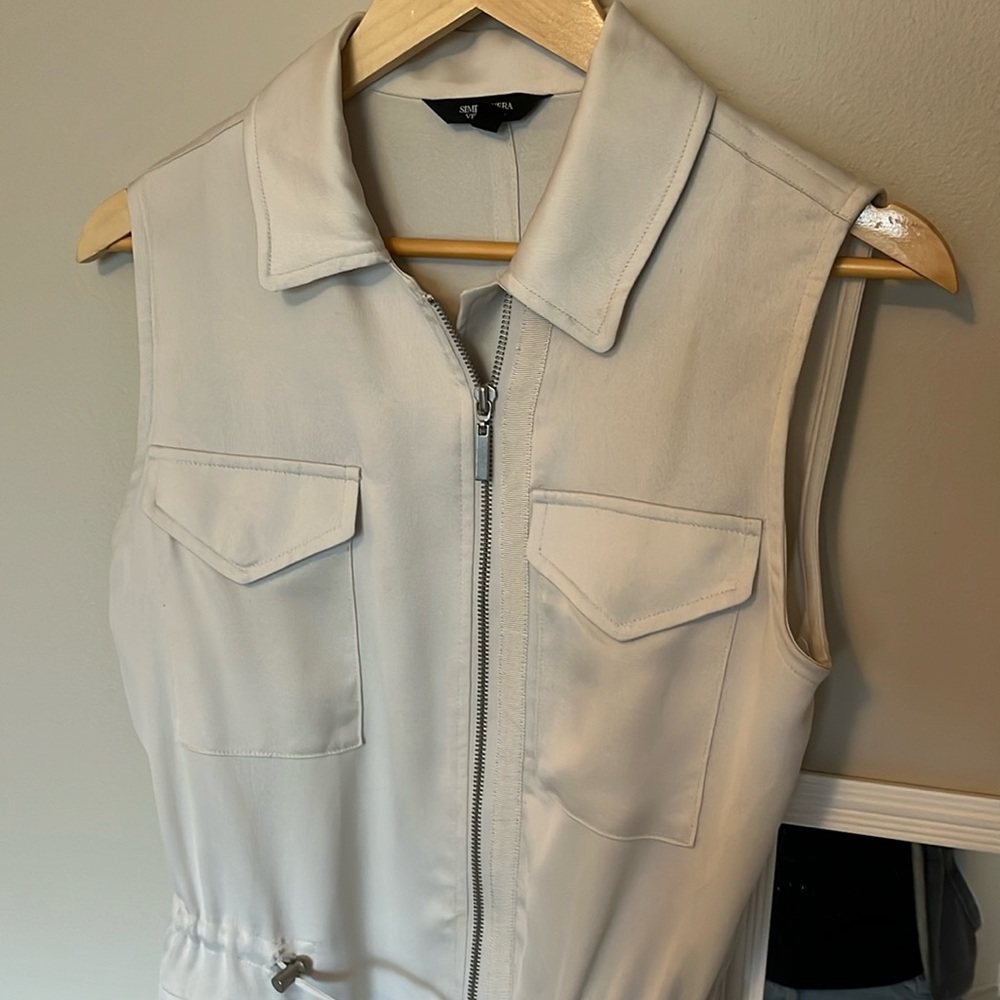 Simply Vera creamy tunic vest
